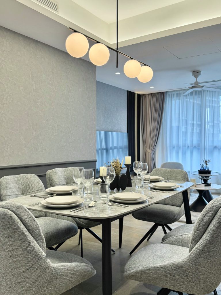 Interior Design Kuala Lumpur The RuMa Residence Dark Lumina