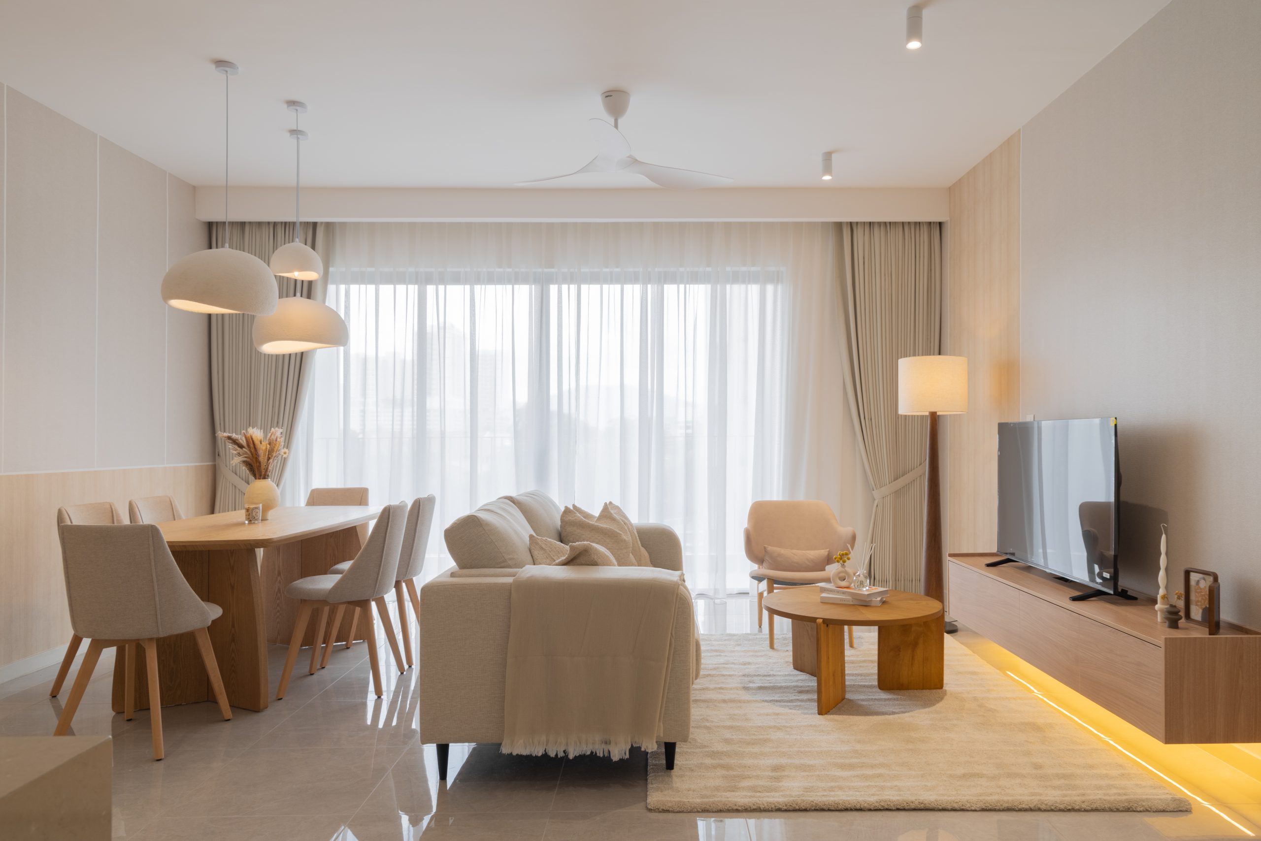 Interior Design Park Place Desa Parkcity Muted Sienna