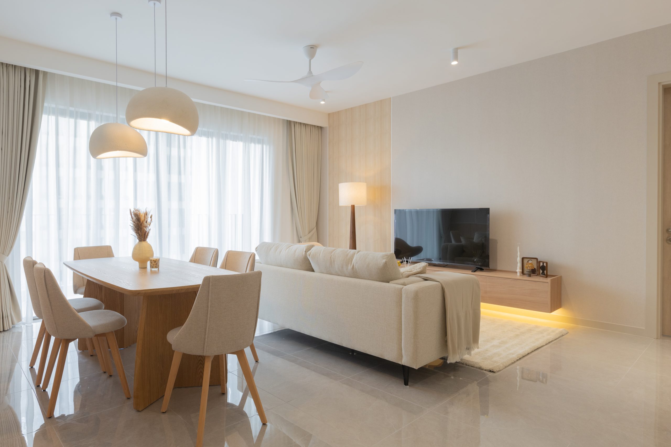 Interior Design Park Place Desa Parkcity Muted Sienna